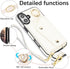 MRRSIWEI 16 16 16 for iPhone Plus Case for Women, Crossbody Wallet Case with Card Slot Lanyard Wrist Strap ShockPlusof
