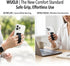 WUOJI -2Pack(Black) Finger Strap Phone Holder - Ultra Thin Anti-Slip Universal Cell Phone Grips Band Holder for Back