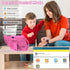 Kids Tablet 7 inch, Android 12 Tablet for Kids, 4GB RAM 32GB ROM, 512GB Expansion, with Parental Control, Pink