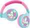 Lexibook Unicorn 2-in-1 Bluetooth Headphones for Kids, Stereo Wireless Wired, Foldable, Adjustable, Pink
