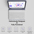 Keyboard Case for iPad Pro 11 Inch 4th/3rd/2nd Gen with Pencil Holder, Detachable Bluetooth Keyboard & Flip Stand,