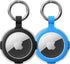 Compatible with AirTag Case Keychain, IPX8 Waterproof Holder, Silicone AirTags Cases with Key Ring