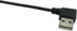 CERRXIAN 9Inch Micro USB Cable Combo - Left Angle Micro USB to USB 2.0 Type A Right Angle Male Data Sync Cable (Black,