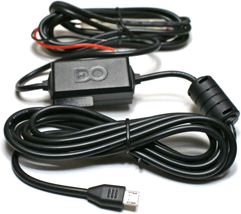 EDO Tech Ultra Compact Micro USB Direct Hardwire Car Power Cord Kit, 10 Ft for GPS Tracker, Bluetooth Speaker