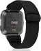 TOYOUTHS Compatible with Fitbit Versa 2 Bands, Adjustable Elastic Nylon Fabric Strap Replacement for Versa Lite/1