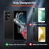 Designed for Samsung Galaxy S22 Ultra Case, 12 FT Military Grade Drop Protection, Dual Layer Heavy Duty Phone Case