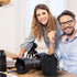 2pcs Camera Lens Bag Accessories, Drawstring Lens Case Pouch for DSLR Camera Lens, Shockproof Neoprene