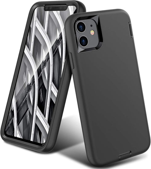 ORIbox Heavy Duty Shockproof Case for iPhone 11, 10 FT Military Grade Drop Protection, Black