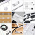 Cord Management Organizer Kit, 2 Cable Sleeves with 41 Self Adhesive Clips, 10pcs and 100 Fastening Cable Ties