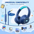 85/94dB 3.5mm Kids Headphones Wired for School, Volume Limit, Wired Over Ear Headphones for Kids Boys Girls