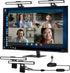 Yeenhoopy Video Conference Lighting - Webcam Light for Streaming, 3 Color Adjustable &