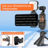 OSMO Pocket 3 Phone Mount Holder with 1/4 Threaded Hole and Cold Shoe Expansion Frame for light mic compatible with DJI OSMO Pocket 3 Accessories