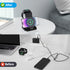 YiJYi 3 in 1 Wireless Charging Station with Digital Clock for iWatch SE/6/5/4/3/2/1, AirPods Pro, iPhone 15/14/13/12/11