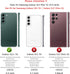 Samsung Galaxy S22 Plus Case, Dual Layer Protective Heavy Duty Cell Phone Cover with Screen Protector, Black