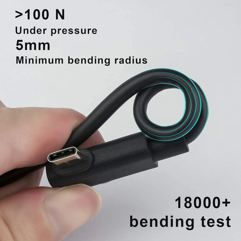 FIBBR Ultra Fiber Optic Cable Link Cable 10ft/3M, USB C to USB-C Hybrid Active Optical USB 3.1 Cable