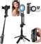 WOVTE 4-in-1 Magnetic Selfie Stick, Portable Pocket MagSafe Tripod for iPhone with Detachable