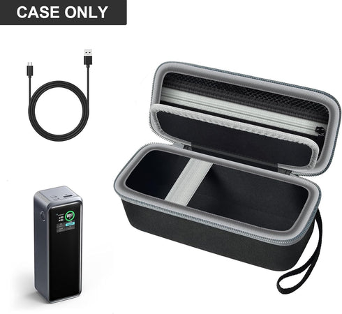 Case Compatible with Anker Prime Power Bank 27,650mAh 3-Port 250W Portable Charger, Battery Charging Station Carrying Travel Storage Holder for USB-C Chargers (Box Only)