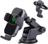 WixGear Wireless Car Charger with Automatic Arms, 15W Qi Fast Charging Phone Holder for iPhone and Samsung