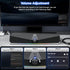SENZER CS30 Bluetooth Computer Speakers for Desktop, USB Plug & Play PC Speakers with Dynamic LED Light, Stereo Sound
