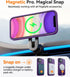 CANSHN Magnetic iPhone 11 Case, Compatible with MagSafe, Translucent Matte, Slim Thin Shockproof Bumper Cover, 6.1