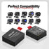 Action Camera Battery Pack, 1350mAh Rechargeable Battery (3-Pack) with USB Dual Charger for Sports Cameras
