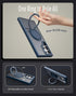 360° Rotation Magnetic Stand Case for Samsung Galaxy S22 Ultra/S23 Ultra, Military-Grade Drop Protection, Blue