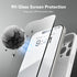 iPhone 14 Pro Max Case, White Silicone Shockproof, MagSafe Compatible, Full Camera Protection + 2 Screen Protectors,