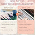 Luxe Louise 13"/14"/15"/16" 2020-2025 Keyboard Cover for Long Nails, Acrylic Gel Nails - Silicone Keyboard Protector