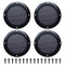 4" Speaker Grills Cover, Cold Rolled Steel Loudspeaker Net Cover, Metal Mesh Speaker Grille Replacement (4 Pack)