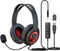 MAIRDI USB Headset with Microphone, Type-C/USB/3.5mm Jack 3-in-1 PC Headset, Computer Headset