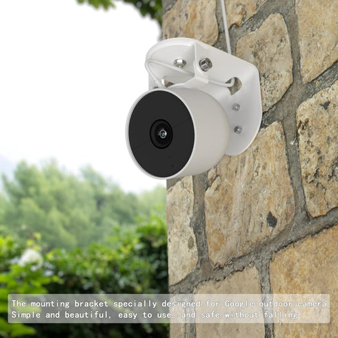 Metal Wall Mount for Google Nest Cam Outdoor Battery 2nd Generation, Anti-Drop, Pack of 2