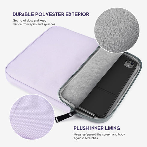 12.9 inch iPad Pro Sleeve Case for 2024 iPad Pro 13 inch, iPad Air 13", M2, M1 (6th/5th/4th/3rd Gen) with Magic