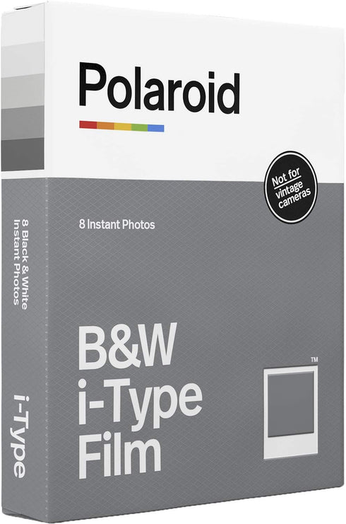 Impossible/Polaroid Black & White Instant Film, 2-Pack for Polaroid Originals I-Type OneStep2 Camera