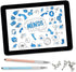 20 Pieces Universal Stylus Replacement Disc Tips, DanziX Round Shape Tips for Touch Screen Devices