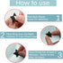 YUYUDEHM 12 Pcs Phone Charm Hook, Cell Phone Finger Ring, Star Phone Holder, Adhesive Metal Phone Finger Grip Loop