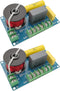 3 Way Speaker Crossover, PUV-W3 200W Passive Crossover for HiFi Home Audio, 2Pack