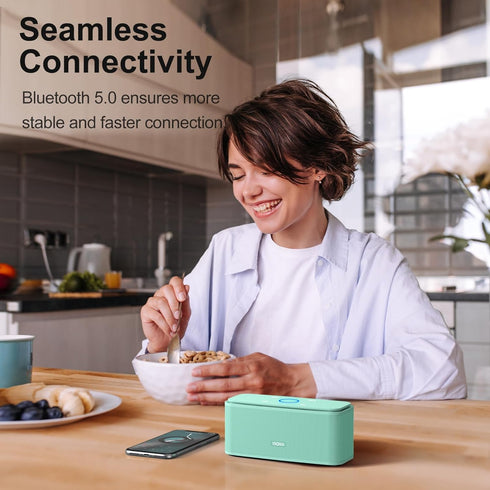 DOSS Bluetooth Speaker, SoundBox Touch Portable Wireless Speaker with 12W HD Sound, IPX5 Water-Resistant, 20H Playtime