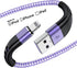 Essri for iPhone Charger Cord 3FT 2Pack, MFI Certified USB to Lightning Cable, Nylon Braided Long Charging Cable for