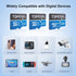 TOPESEL 32GB Micro SD Card 2 Pack, UHS-I TF Card Class 10 for Camera/Drone/Dash Cam