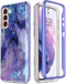Esdot Galaxy S21 Case, Rugged Shockproof Cover for Women, Military Grade 21ft Drop Test, Nice Water Marble 6.2"