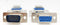 Pc Accessories 10 Pairs D-Sub HD15 High Density Solder Male and DB HD15 Female Connector 20-Pack (10 Male + 10 Female)