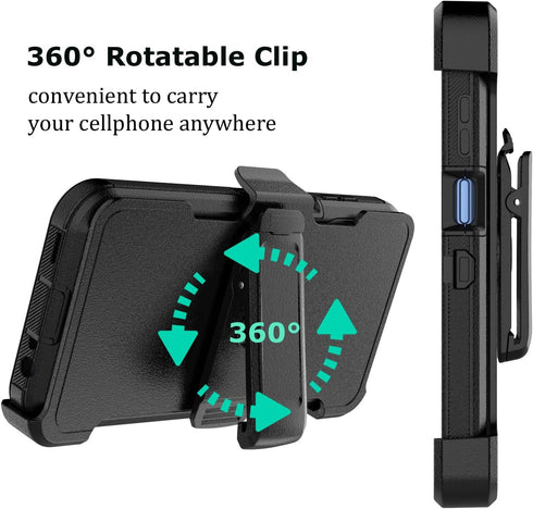 Shop Takfox Galaxy A15 5G Case: Rugged, shockproof, dustproof cover with built-in screen protector & kickstand.