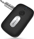 SIMOLIO Bluetooth Receiver for Car, 35H Battery Life, Noise Cancelling 3.5mm AUX Adapter