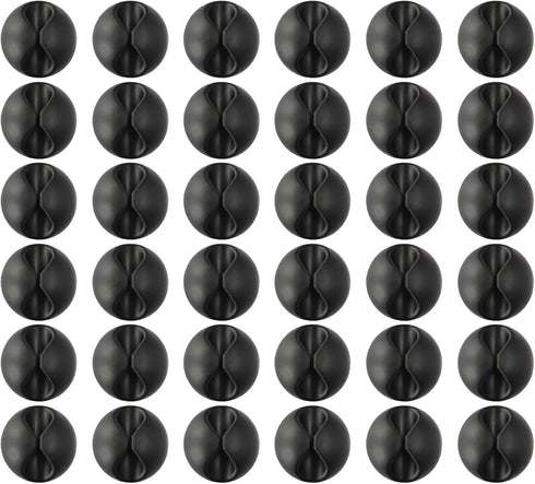 Cable Clips Cord Organizer, Tomorotec 36pcs Multipurpose Cable Holder for Desktop Management