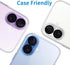 Dengduoduo 3 Pack 17, 9H Camera Lens Protector for iPhone Tempered Glass, Ultra HD, Hardness, Anti-Scratch, Case