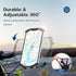 VUP Universal Bike Phone Mount, 360° Rotatable Silicone Holder for iPhone 15/14/13/Pro