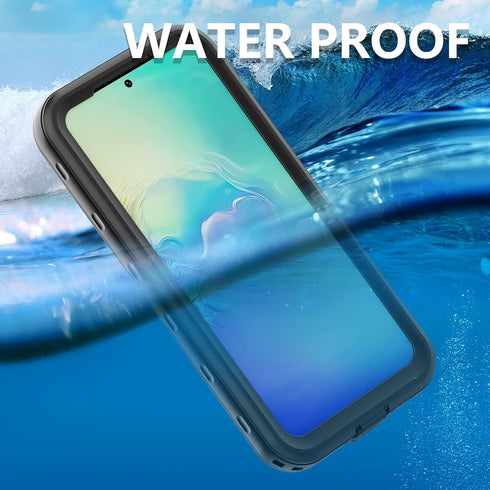 Fully Sealed Waterproof Case for Samsung Galaxy A54 5G, IP68 Shockproof Dustproof Clear Cover Protector for A54 5G