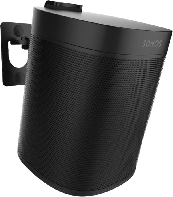ONE, ONE Gen 2, ONE SL, Play:1 Wall Mount Bracket, Black, Compatible with Sonos ONE Series