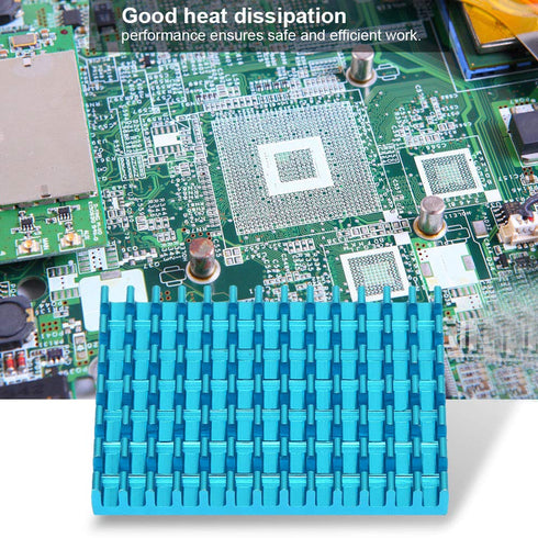 5PCS Aluminum Heatsink Cooling Fin - Circuit Board Heat Sink Cooler Chip 40 30 5mm