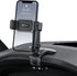 Jawhalt Universal Dashboard Cell Phone Holder Mount with 360 Rotation Multifunctional Clip on